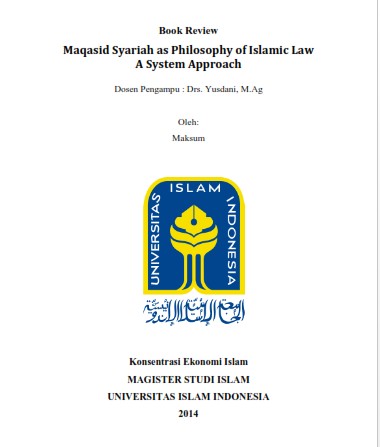 Book Review Maqasid Sharia as Phylosophy Jasser Auda