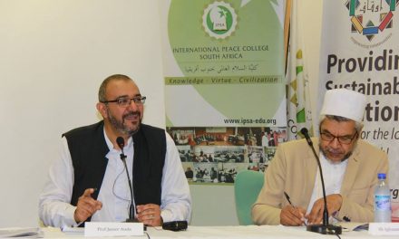 Discussion at the International Peace College South Africa